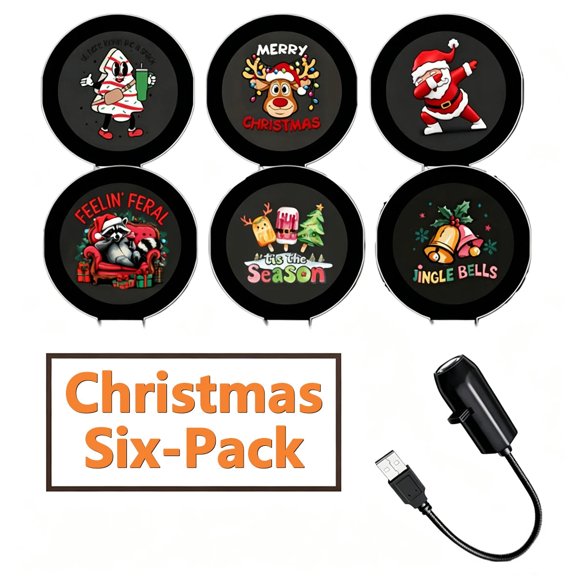 USB holiday projector variant