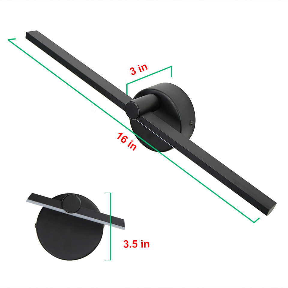 Vanity Wall Sconce Lamp shown in product gallery view 9.