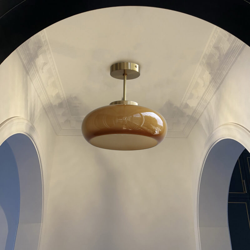 Semi Flush Mount Ceiling Light shown in product gallery view 10.